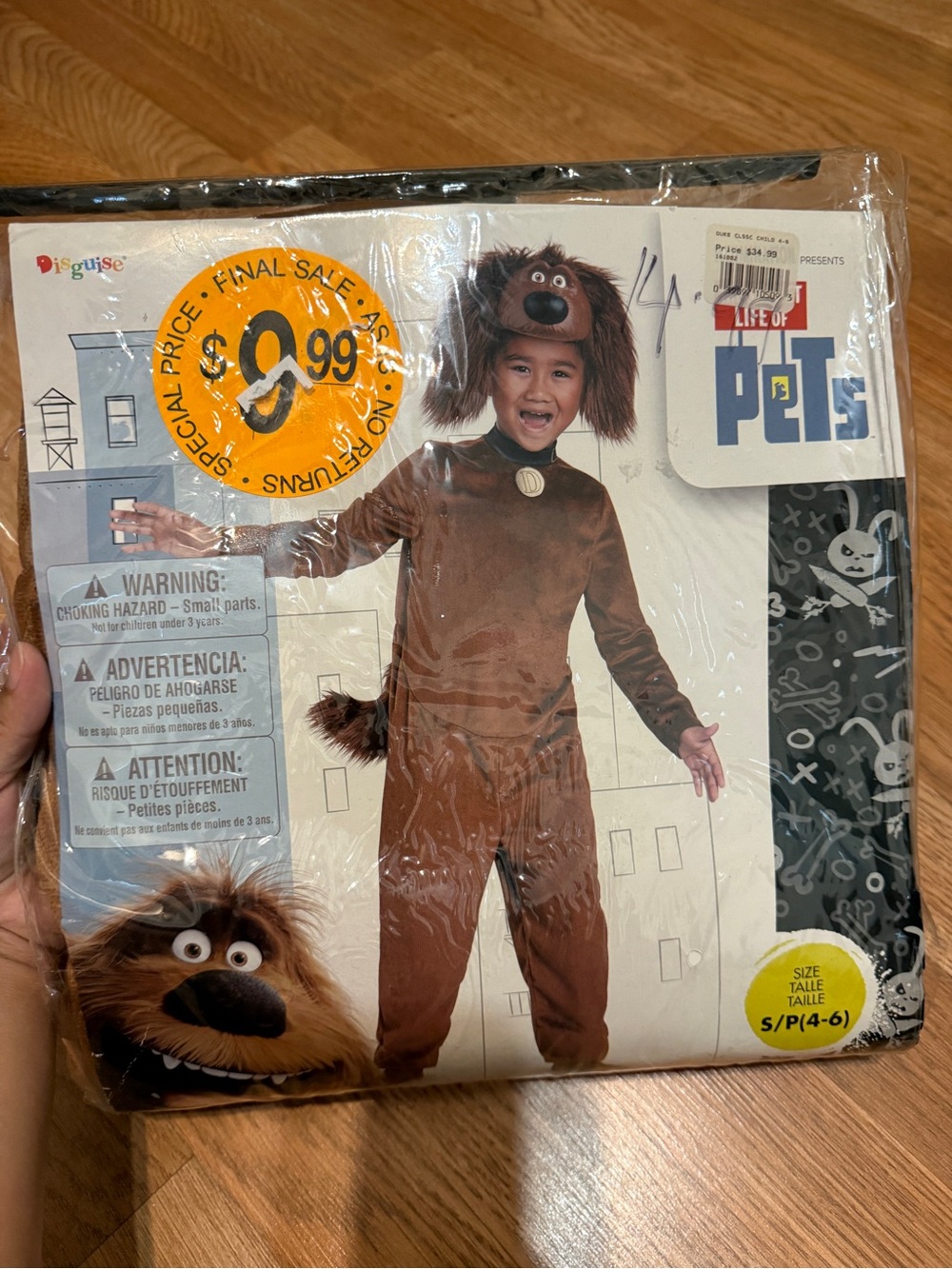 The secret life of pets Duke dog costume